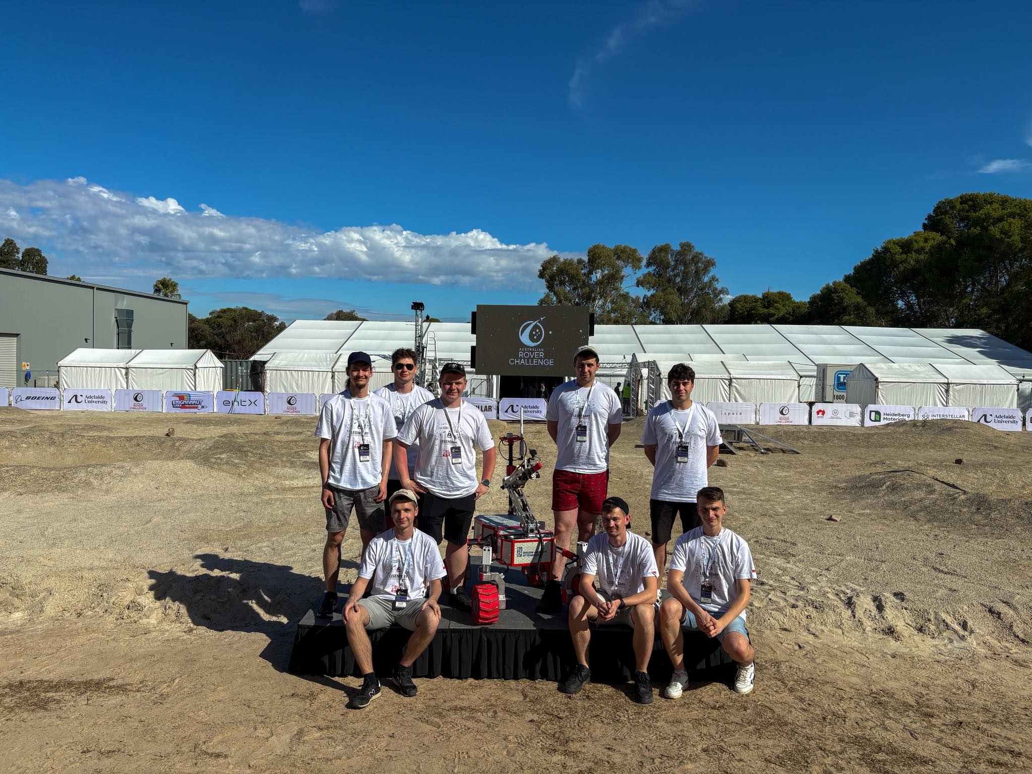 Legendary team on ARCh site